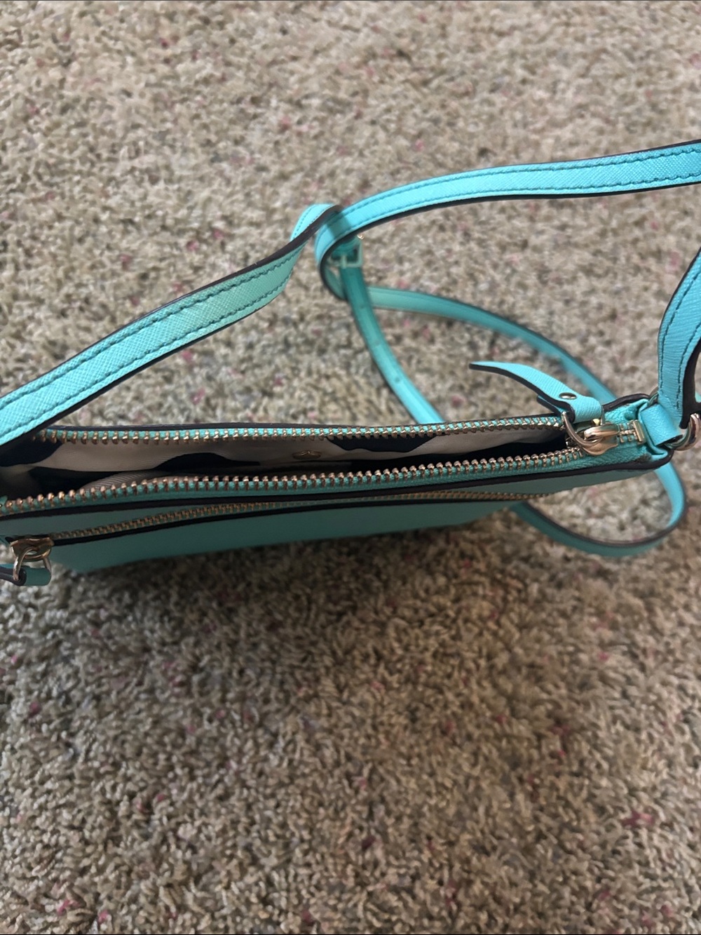 Kate Spade Cedar Street Tiffany Aqua Crossbody Bag - Picture 5 of 8